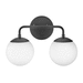 Hinkley H85002BK Black 2 Bulb Bathroom Light