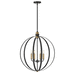 Hinkley H83034BK Black Entrance / Foyer Pendant