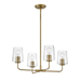 Hinkley H83454LCB Lacquered Brass Mid Sized Chandelier