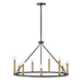 Hinkley H83158BK Black Mid Sized Chandelier