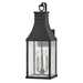 Hinkley H17465MB Museum Black Outdoor Entrance Wall Light