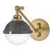 Hinkley H4830DZ Aged Zinc 1 Bulb Wall Sconce