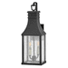 Hinkley H17464MB Museum Black Outdoor Entrance Wall Light