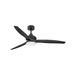 Hinkley H900160FBBLWD Matte Black Oversize Fan (60'' and Larger)
