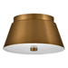 Hinkley H83511LCB Lacquered Brass Flush Mount Ceiling Light