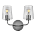Hinkley H853452CMCL Chrome 2 Bulb Bathroom Light