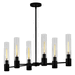 Hinkley H85406BK Black Mid Sized Chandelier