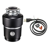  Evolution Garbage Disposal Garbage Disposal - Black / Stainless