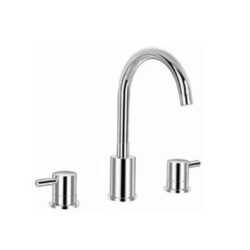  Serie 100 Deck Mount Tub Faucet - Brushed Nickel