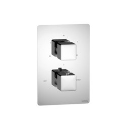  Serie 196 Thermostatic Valve Custom Shower Valve - Matte Black