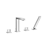  Serie 160 Deck Mount With Handshower Tub Faucet - Chrome