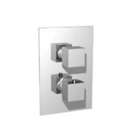  Serie 160 Thermostatic/Volume Control Custom Shower Valve - Polished Nickel