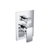  Serie 196 Thermostatic/Volume Control Custom Shower Valve - Chrome