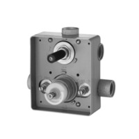  Universal Fixtures Thermostatic Valve Rough In Valve - Rough Brass