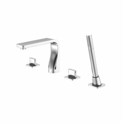 I2602400BN Serie 260 Deck Mount With Handshower Tub Faucet - Brushed Nickel