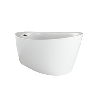  Bria Unique Size Soaking Tub - Gloss White
