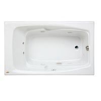  Cetra 60'' x 36'' Whirlpool Bath - White