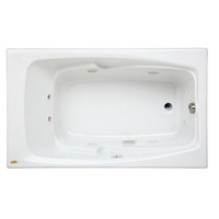  Cetra 60'' x 36'' Whirlpool Bath - White