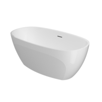  Contento Unique Size Soaking Tub - Gloss White