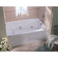  Cetra 60'' x 36'' Whirlpool Bath - White