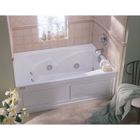  Cetra 60'' x 36'' Whirlpool Bath - White