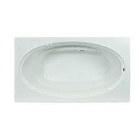  Signature 72" x 42" Whirlpool Bath - White
