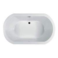  Duetta 60'' x 42'' Soaking Tub - White