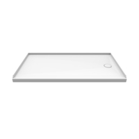  Catalina Single Threshold 48'' and Larger Shower Base - White