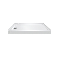  Cayman Single Threshold 48'' and Larger Shower Base - White