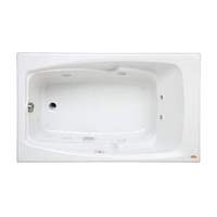  Cetra 60'' x 32'' Whirlpool Bath - White