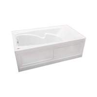  Cetra 60'' x 32'' Whirlpool Bath - White