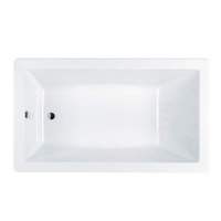  Elara 72" x 42" Soaking Tub - White