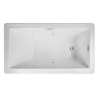  Elara 60'' x 32'' Whirlpool Bath - White / White