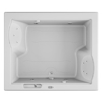 Fuzion Unique Size Whirlpool Bath - White