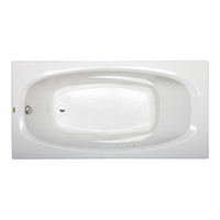  Signature 72"x 36" Whirlpool Bath - White