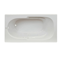  Signature 72"x 36" Whirlpool Bath - White