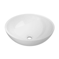  Ileana Vessel Style Bathroom Sink - Gloss White