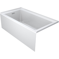  Linea 60'' x 36'' Air Tub - White