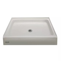  Cayman Single Threshold 48'' and Larger Shower Base - Oyster