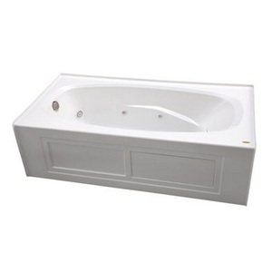 JAMS7236WLR2HXW Amiga 72"x 36" Whirlpool Bath - White