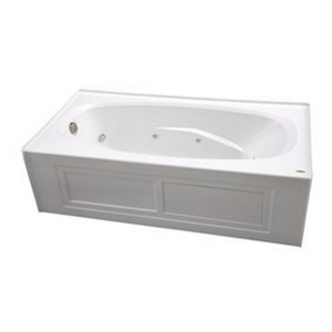 JAMS7236WRL2HXW Amiga 72"x 36" Whirlpool Bath - White