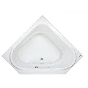 JCAP6060WCL2CHW Capella 60" Corner Whirlpool Bath - White