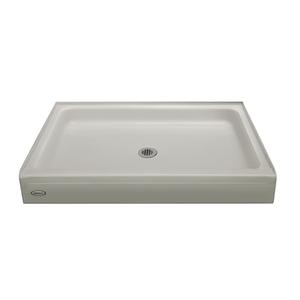 JCAY4836SCXXXXY Cayman Single Threshold 48'' and Larger Shower Base - Oyster JCAY4836SCXXXXY Cayman Single Threshold 48'' and Larger Shower Base - Oyster