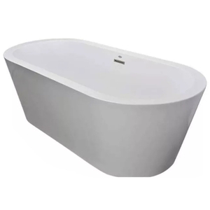 JCEF5932BCXXXXW Celeste 60'' x 32'' Soaking Tub - White / Chrome Trim