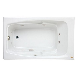 JCET6032WLR2HXW Cetra 60'' x 32'' Whirlpool Bath - White