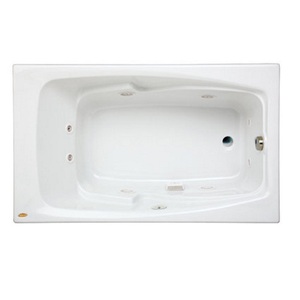 JCET6036WRL2CHW Cetra 60'' x 36'' Whirlpool Bath - White