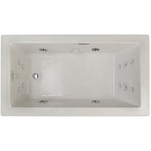 JELA7236WLR2HXYC Elara 72"x 36" Whirlpool Bath - Oyster / Chrome JELA7236WLR2HXYC Elara 72"x 36" Whirlpool Bath - Oyster / Chrome