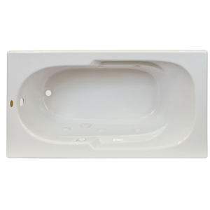 JJ2D6036WRL1XXW Signature 60'' x 36'' Whirlpool Bath - White
