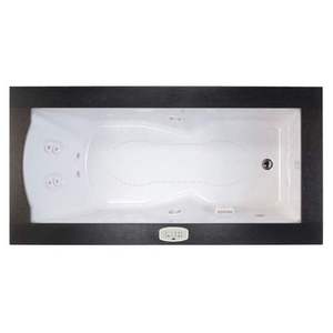 JFUZ7236CRL4CHW Fuzion 72"x 36" Whirlpool Bath - White