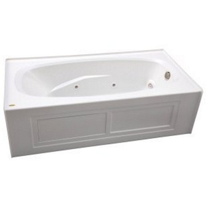 JAM27236WRL2XXW Amiga 72"x 36" Whirlpool Bath - White